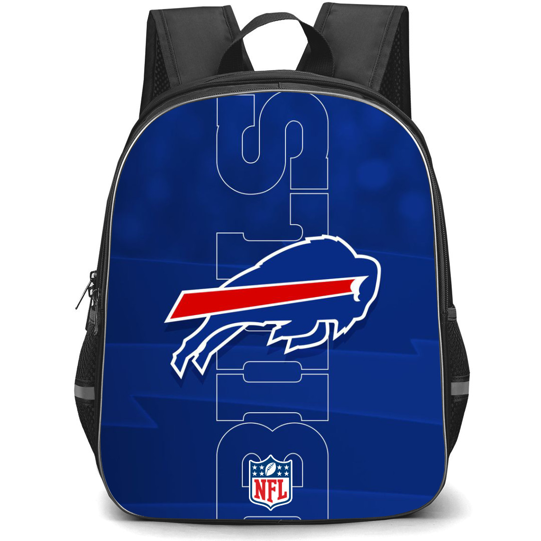 NFL Buffalo Bills Backpack StudentPack - Buffalo Bills Logo On Blue Background
