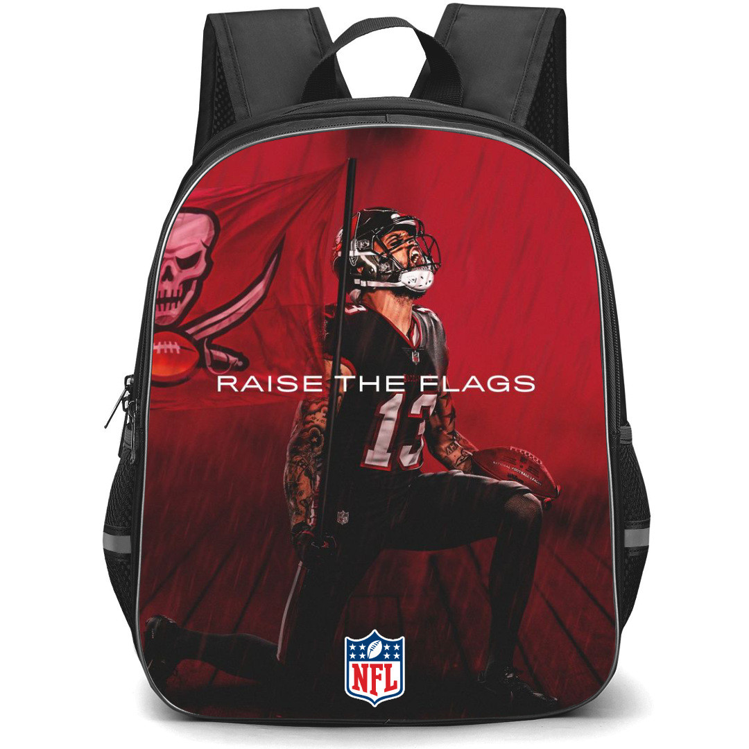 NFL Tampa Bay Buccaneers Backpack StudentPack - Tampa Bay Buccaneers Raise The Flags Poster