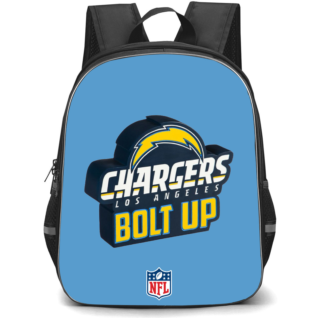 NFL Los Angeles Chargers Backpack StudentPack - Los Angeles Chargers Bolt Up Sticker