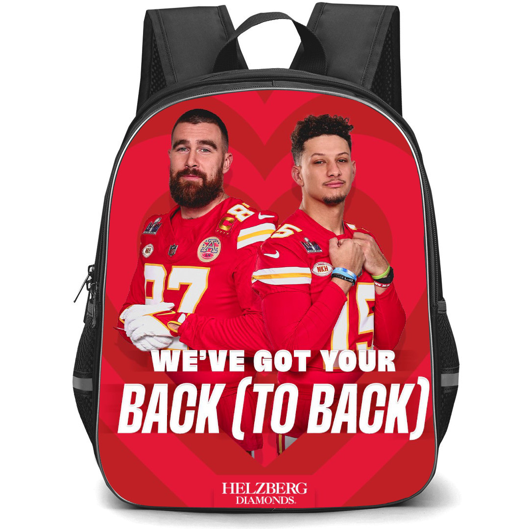 NFL Kansas City Chiefs Backpack StudentPack - Kansas City Chiefs Back-To-back Years With our Favorite Valentine Poster