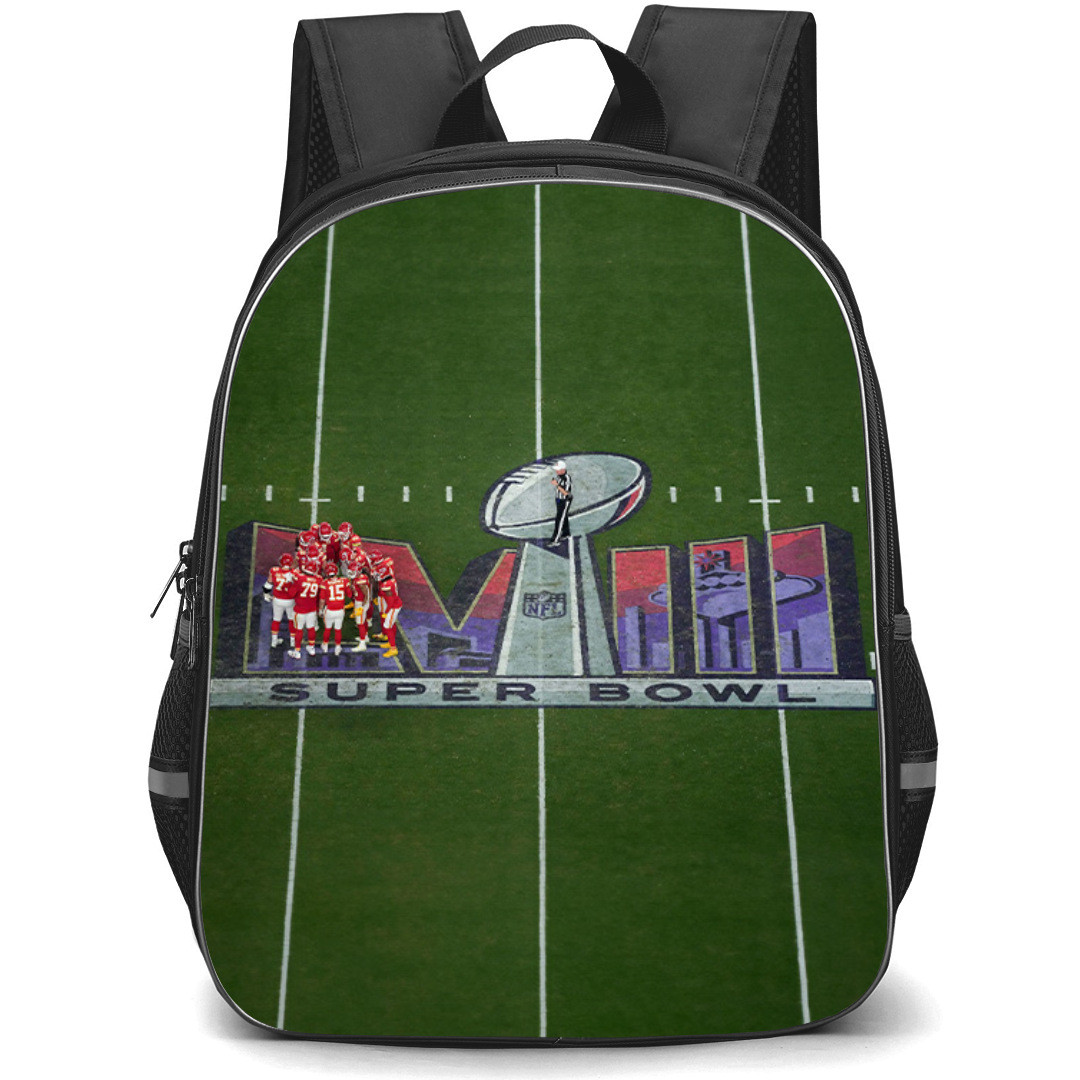 NFL Kansas City Chiefs Backpack StudentPack - Kansas City Chiefs Offense Huddles Up In Overtime Poster