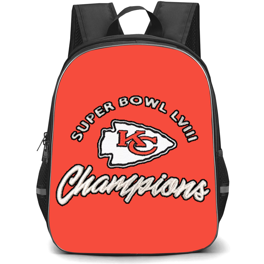 NFL Kansas City Chiefs Backpack StudentPack - Kansas City Chiefs Super Bowl LVIII Champions Sticker