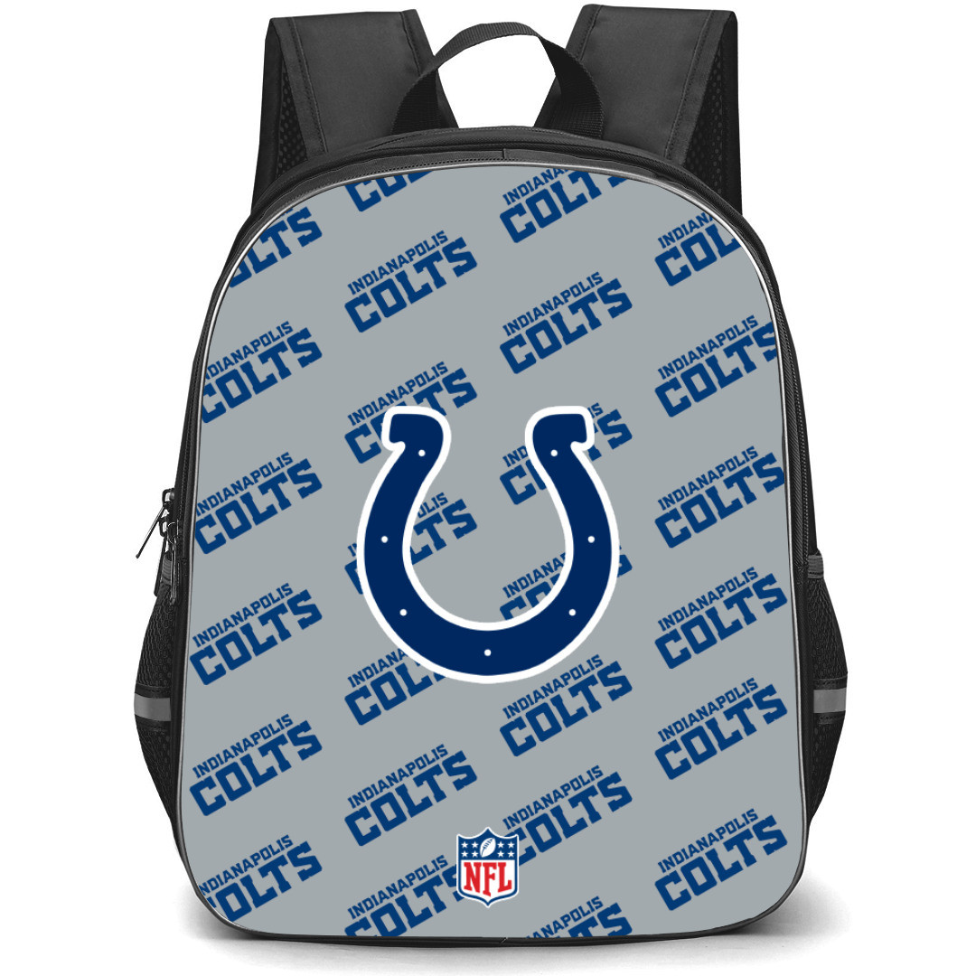 NFL Indianapolis Colts Backpack StudentPack - Indianapolis Colts Medley Monogram Wordmark