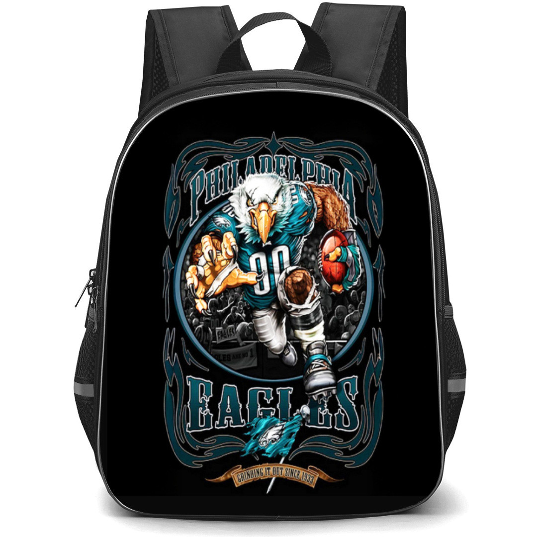 NFL Philadelphia Eagles Backpack StudentPack - Philadelphia Eagles Touchdown Illustration
