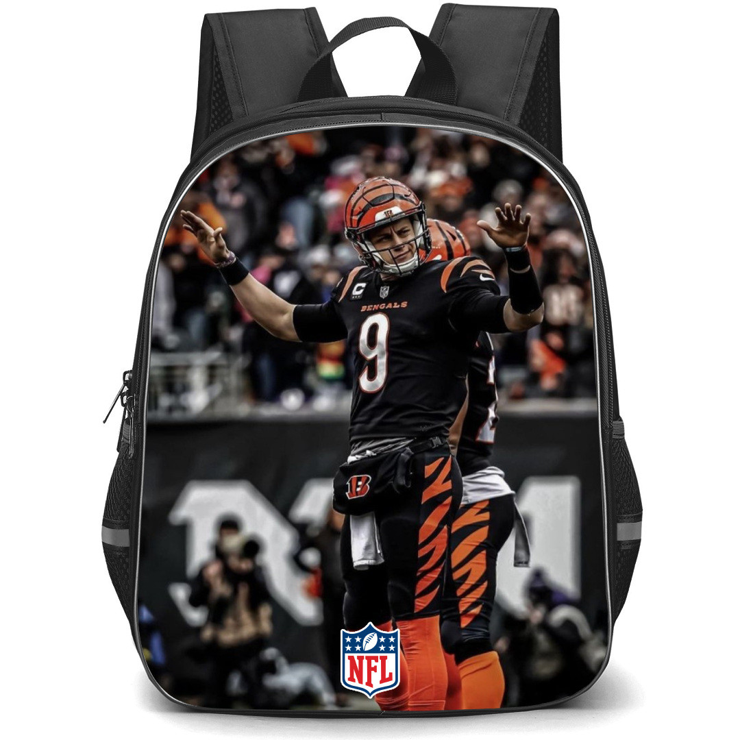 NFL Joe Burrow Backpack StudentPack - Joe Burrow Cincinnati Bengals Standing Candid Poster