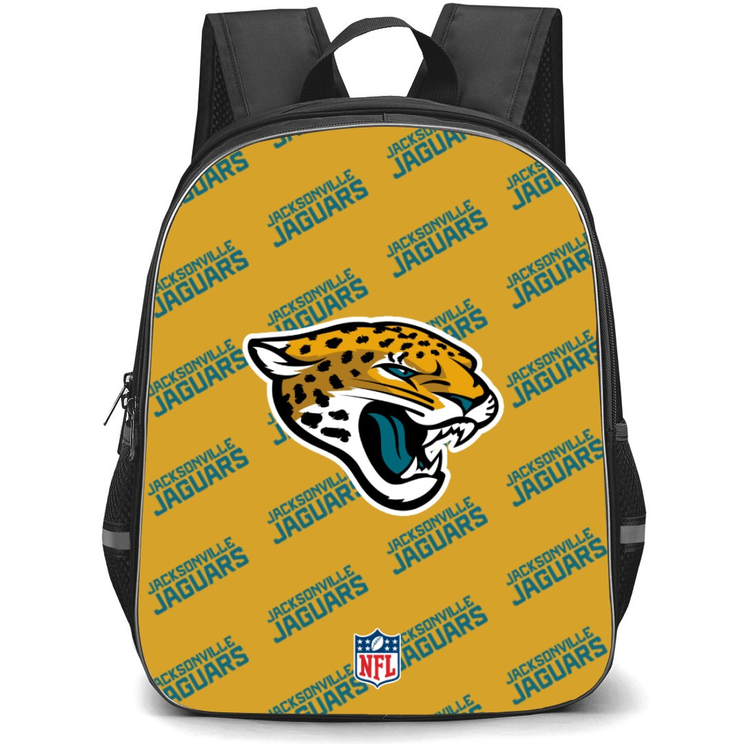 NFL Jacksonville Jaguars Backpack StudentPack - Jacksonville Jaguars Medley Monogram Wordmark