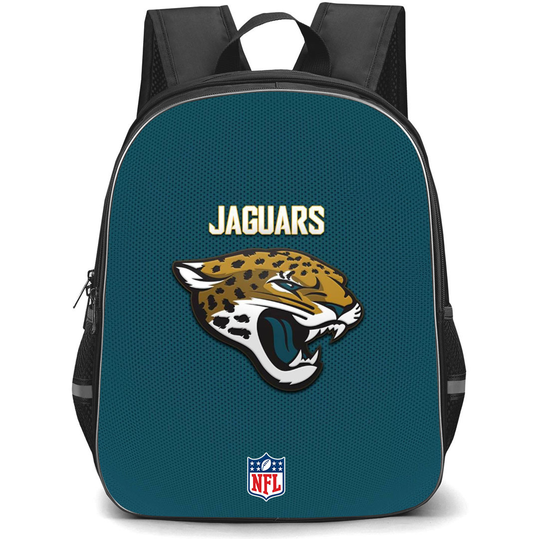 NFL Jacksonville Jaguars Backpack StudentPack - Team Logo On Teal Background