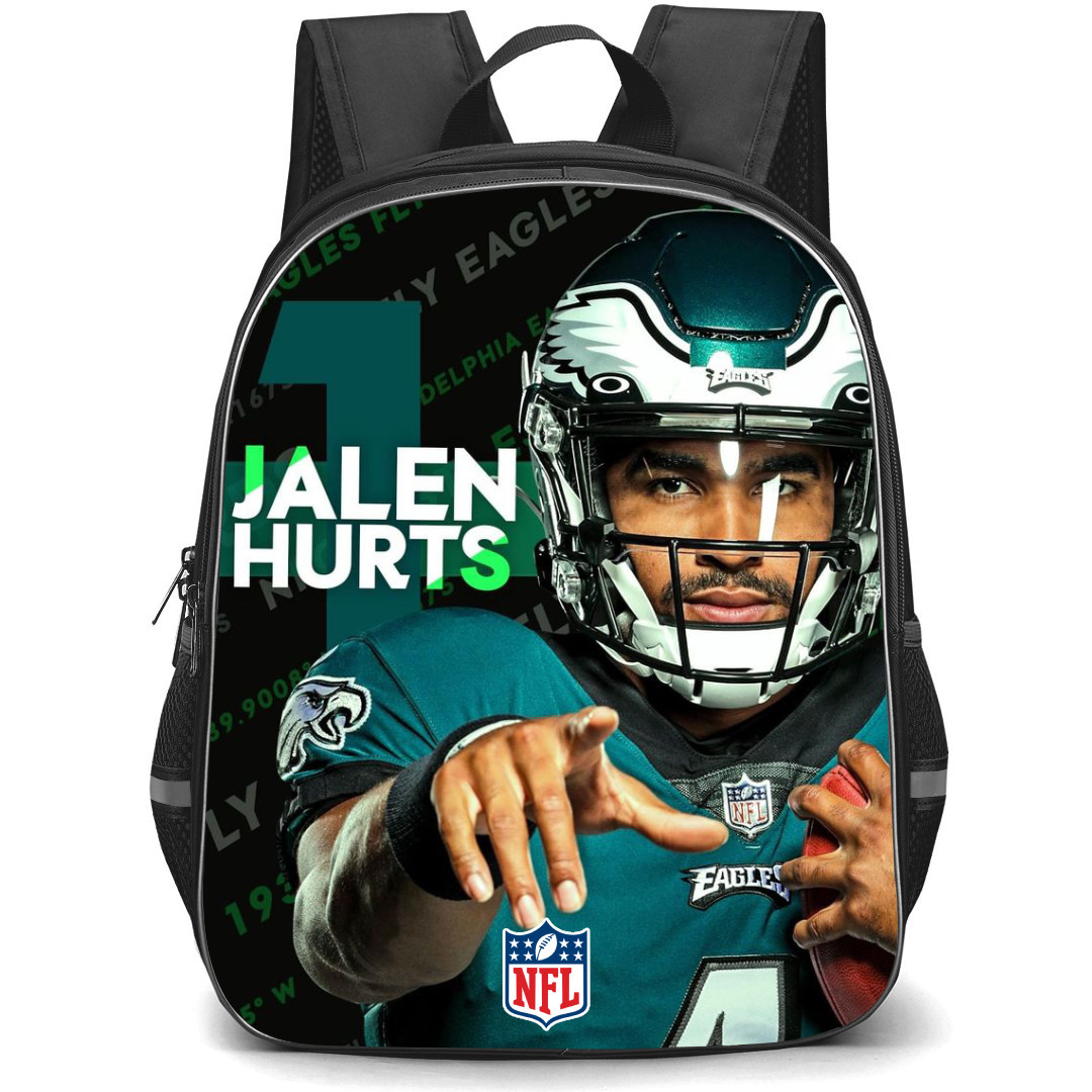 NFL Jalen Hurts Backpack StudentPack - Jalen Hurts Philadelphia Eagles Official Portrait Poster