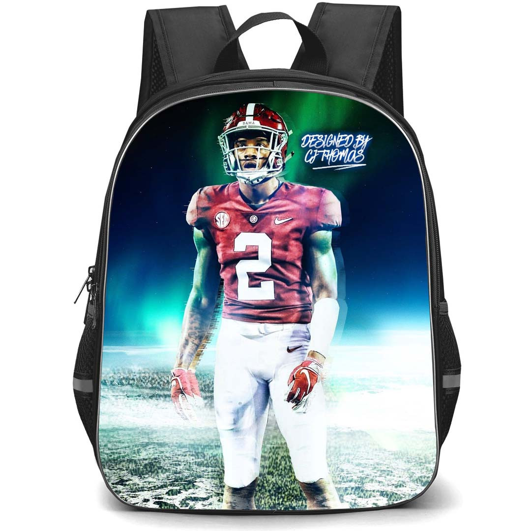 NFL Patrick Surtain Backpack StudentPack - Patrick Surtain 2 Denver Broncos Standing Poster