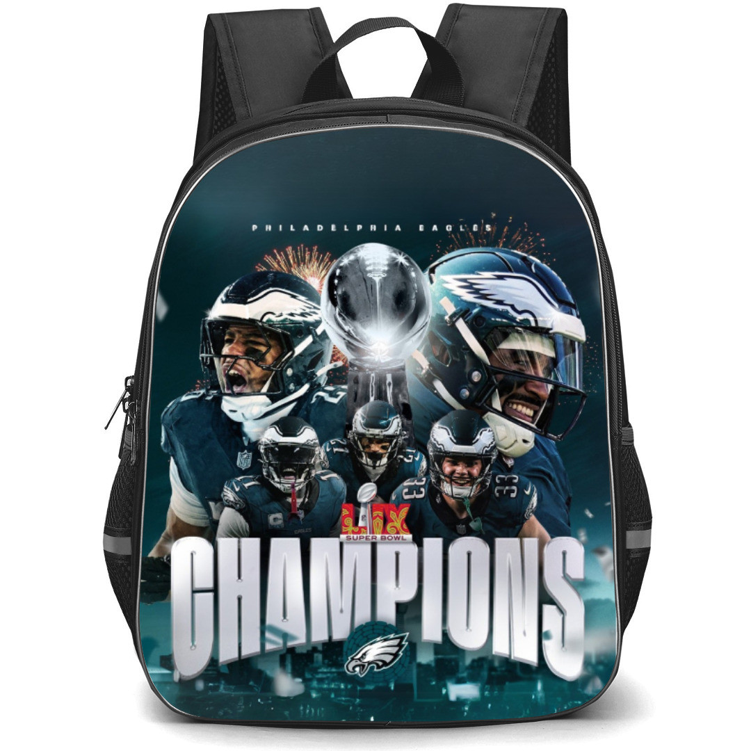 NFL Super Bowl 2025 Backpack StudentPack - Super Bowl 2025 Philadelphia Eagles Players Smiling Poster
