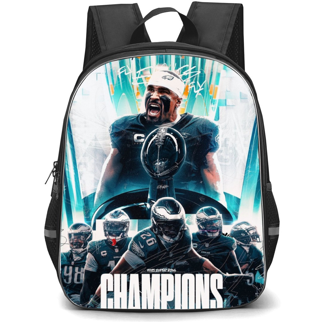 NFL Super Bowl 2025 Backpack StudentPack - Super Bowl 2025 Jalen Hurts Shout Poster