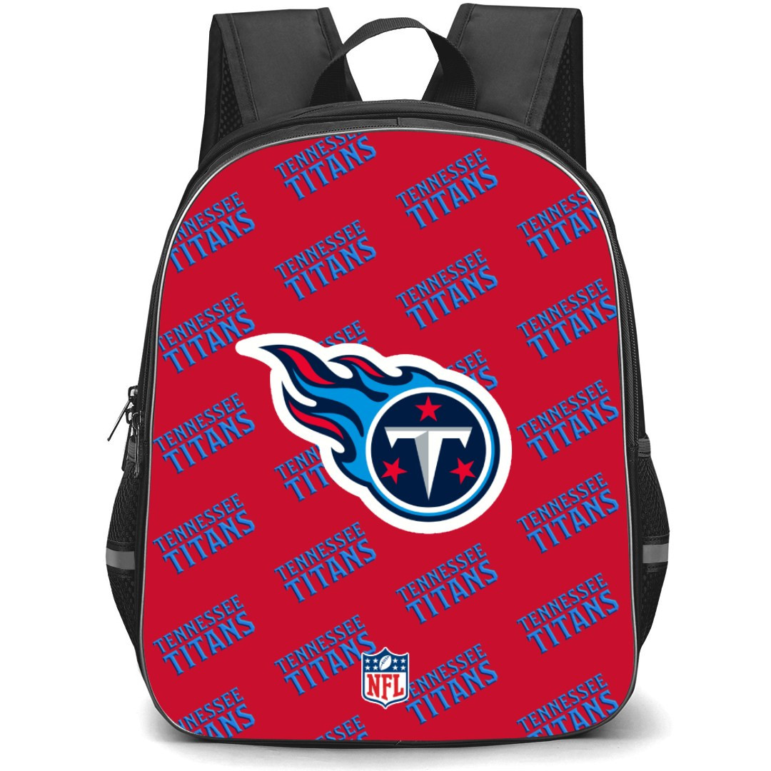 NFL Tennesee Titans Backpack StudentPack - Tennesee Titans Medley Monogram Wordmark