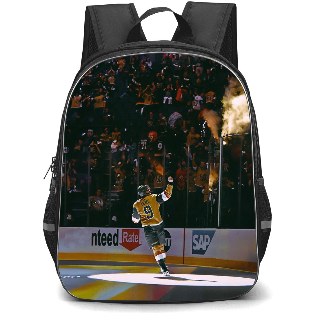 NHL Jack Eichel Backpack School Bag StudentPack - Jack Eichel Vegas Golden Knights Victory Walk Aesthetic Poster