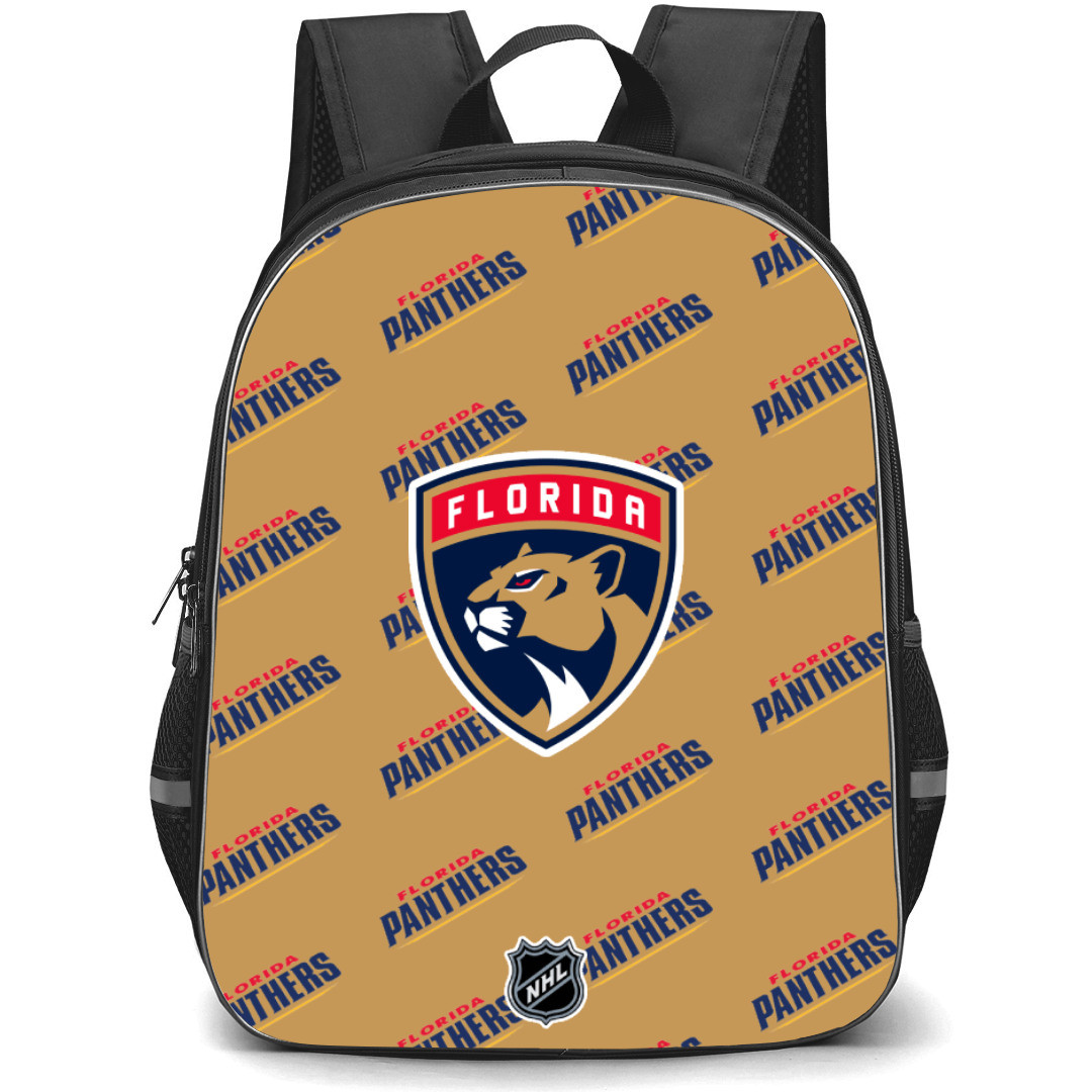 NHL Florida Panthers Backpack StudentPack - Florida Panthers Medley Monogram Wordmark