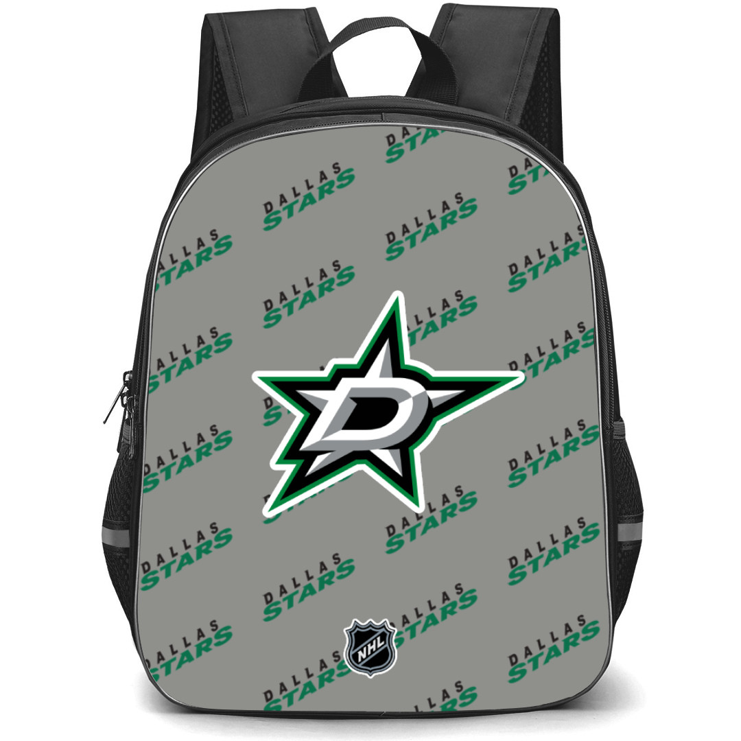NHL Dallas Stars Backpack StudentPack - Dallas Stars Medley Monogram Wordmark