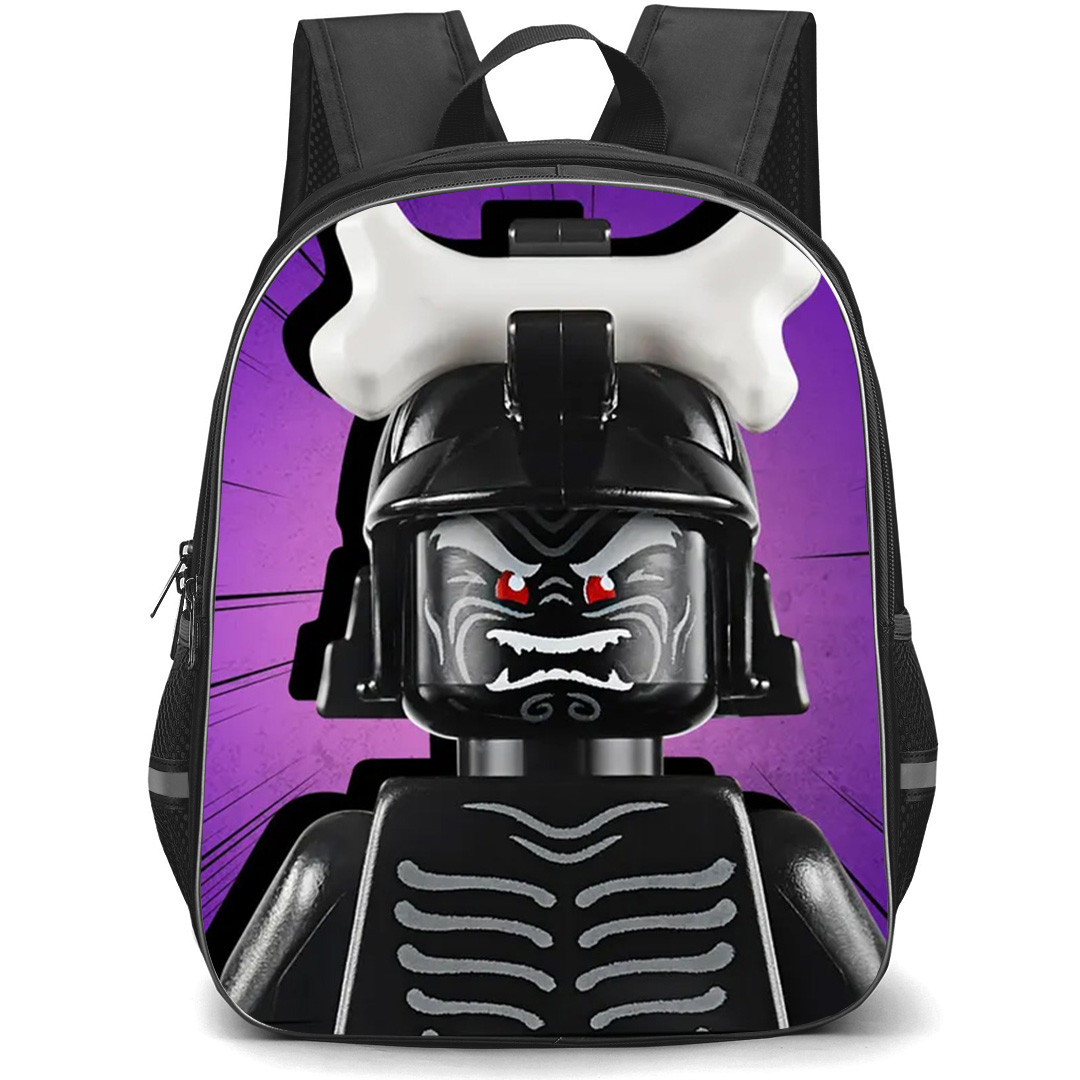 Ninjago Dragon Rising Garmadon Backpack StudentPack - Garmadon Ninja Bitten By Evil