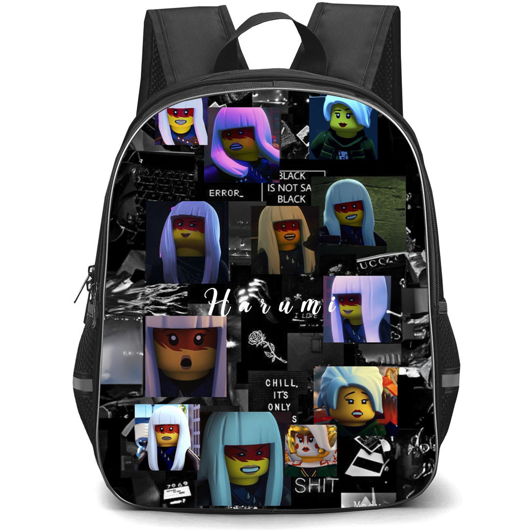 Ninjago Harumi Backpack StudentPack - Harumi Dark Collage
