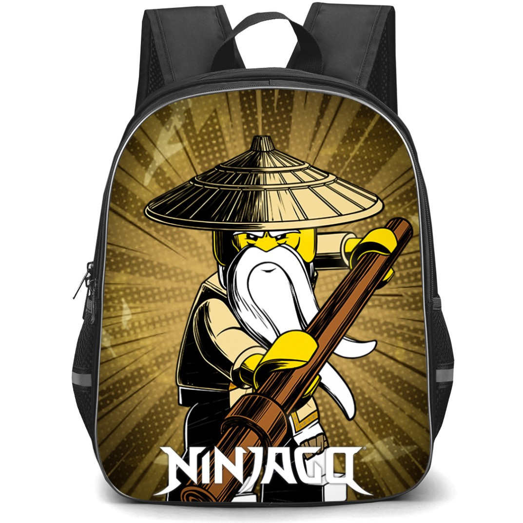 Ninjago Master Wu School Backpack StudentPack - Master Wu Comic Art