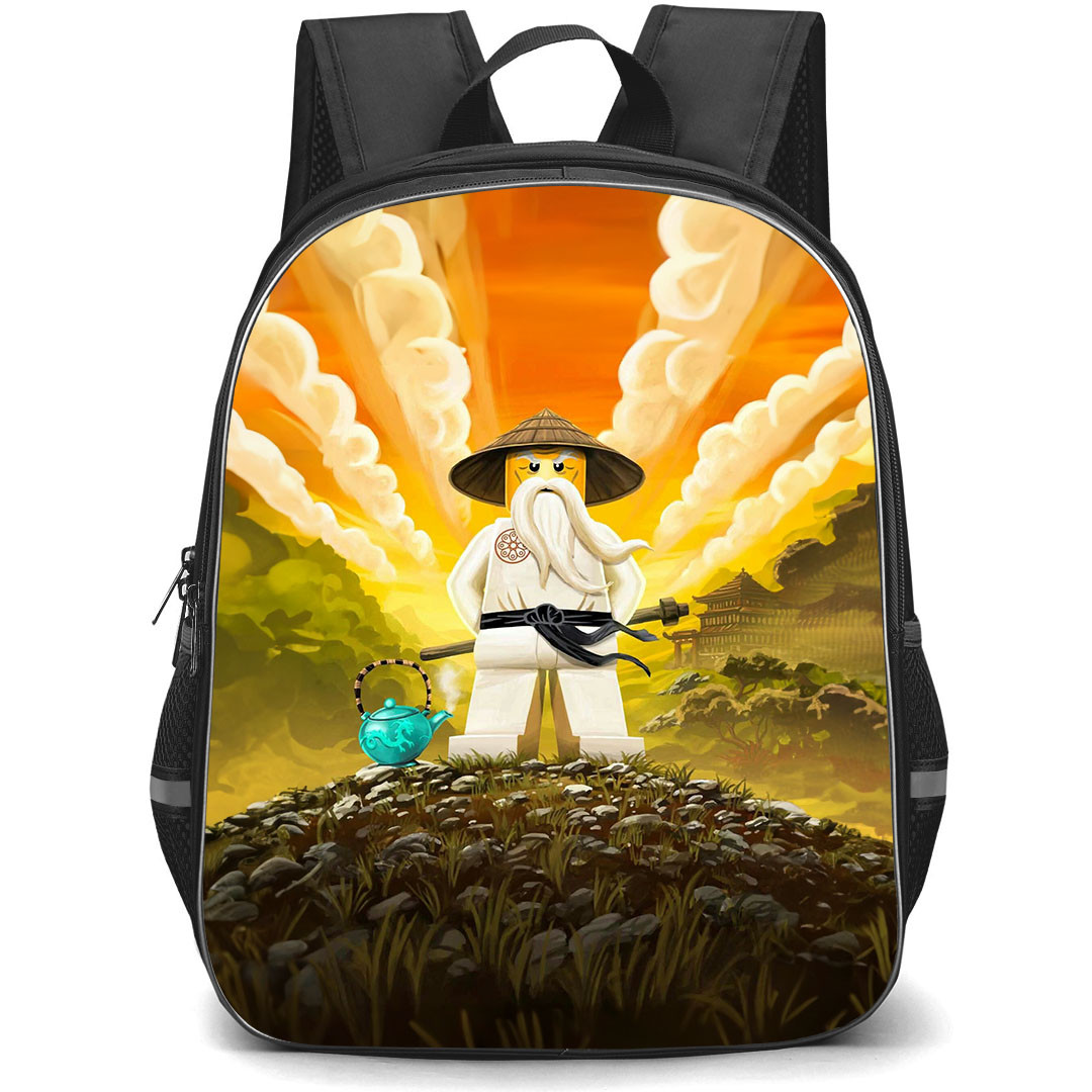 Ninjago Master Wu Backpack StudentPack - Master Wu Master Of Ninja
