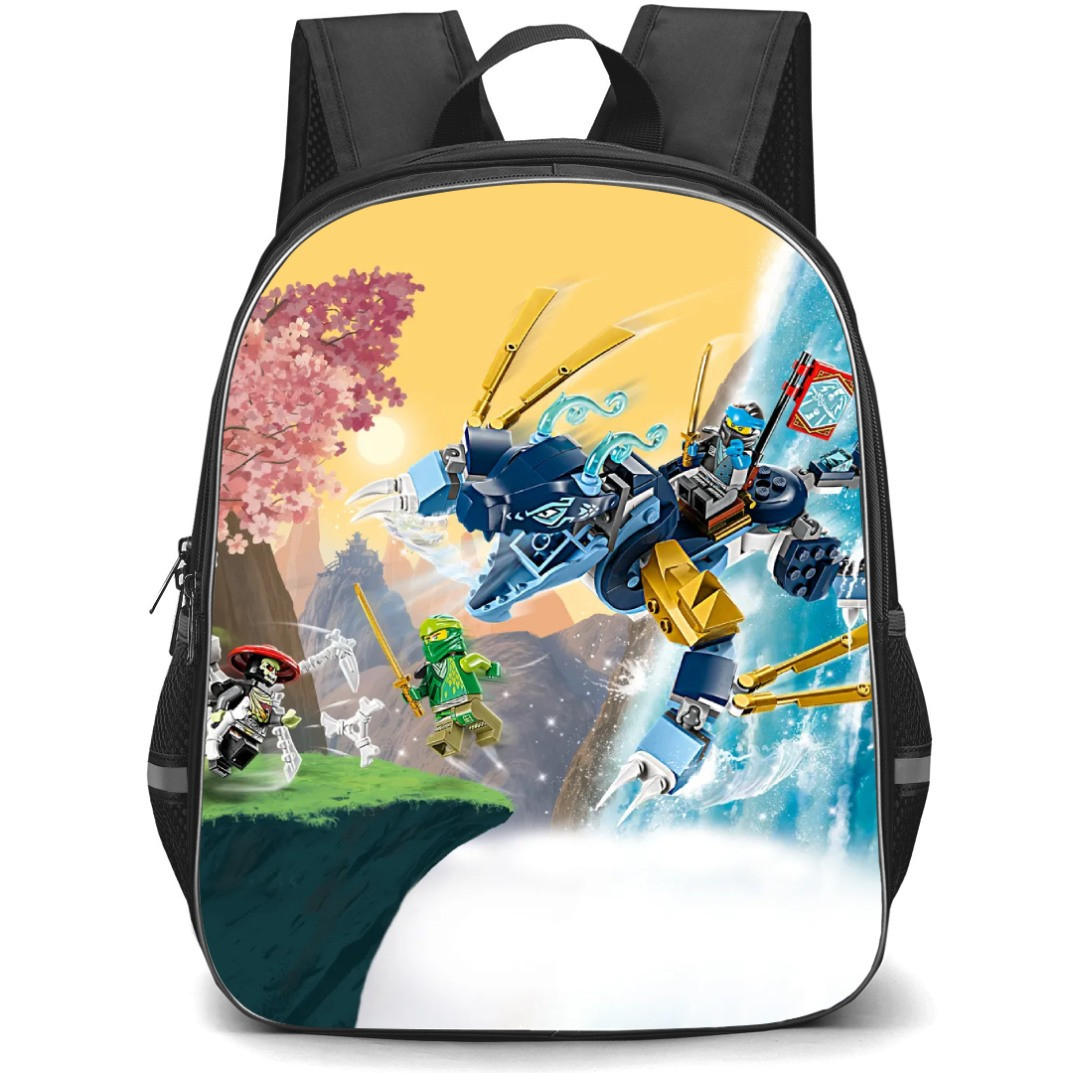 Ninjago Nya School Backpack StudentPack - Nya Riding Water Dragon EVO