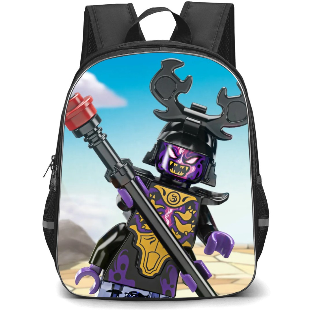 Ninjago Overlord School Backpack StudentPack - Overlord Fighting Pose Illustration