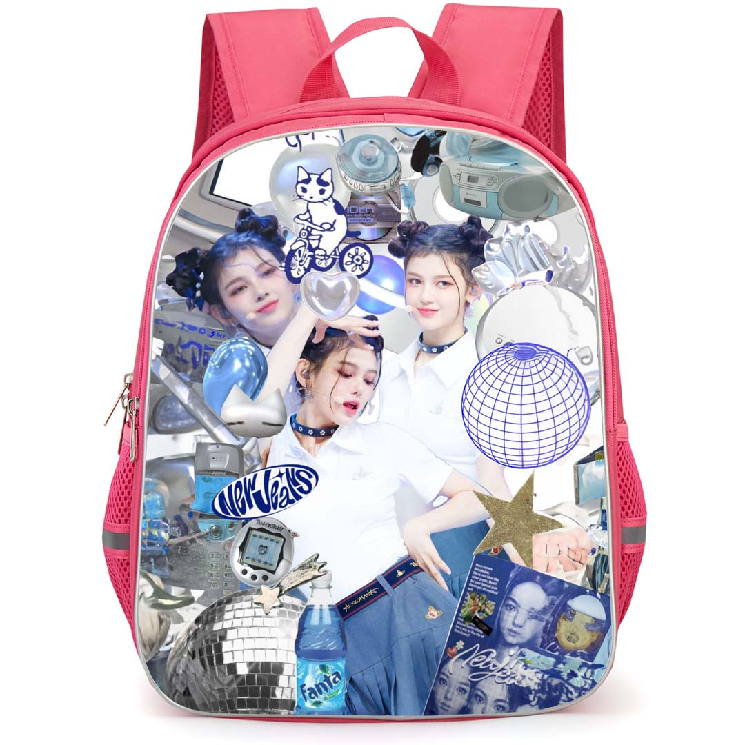 New Jeans Danielle Backpack StudentPack - Danielle Portrait Collage