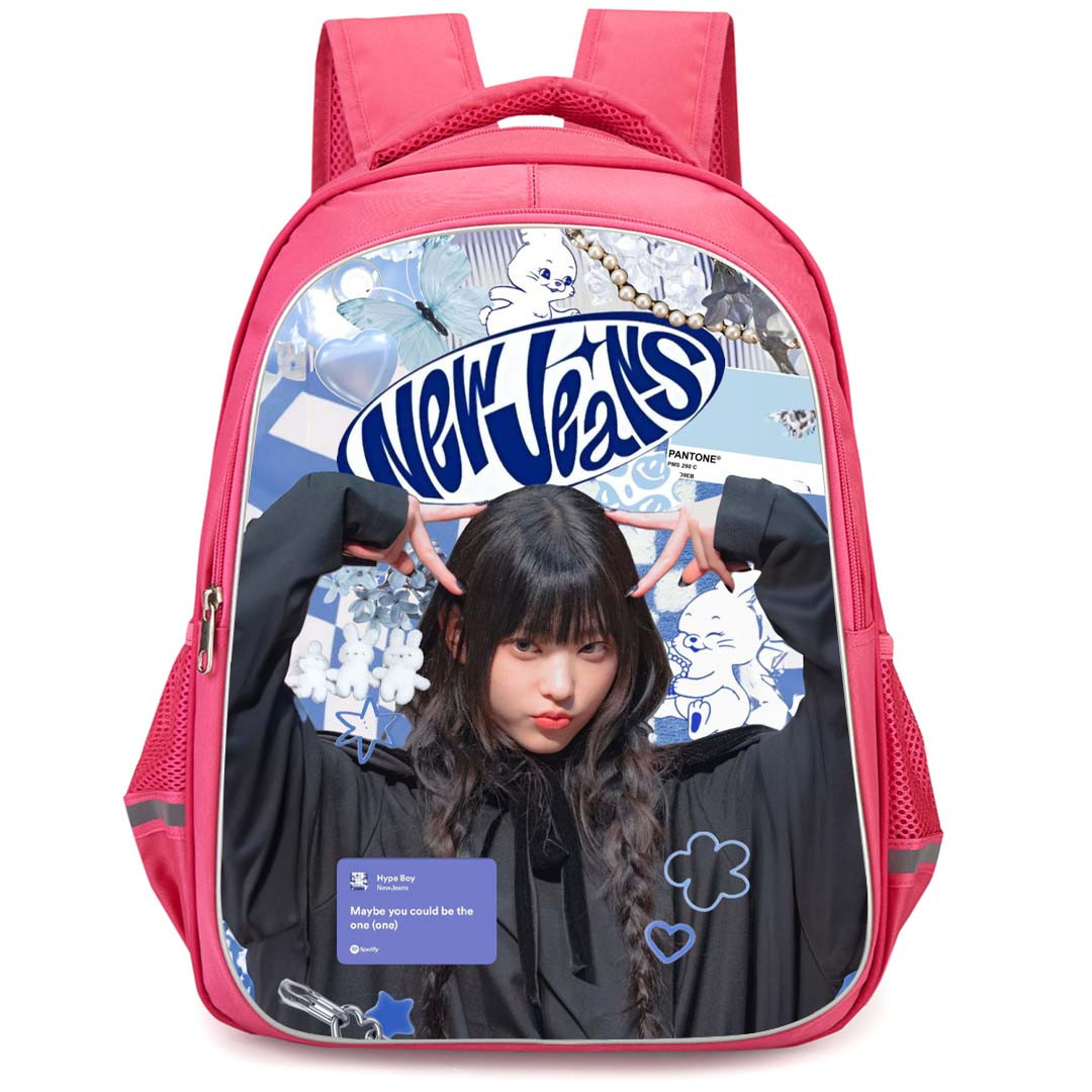 New Jeans Haerin Backpack StudentPack - Haerin Portrait Poster