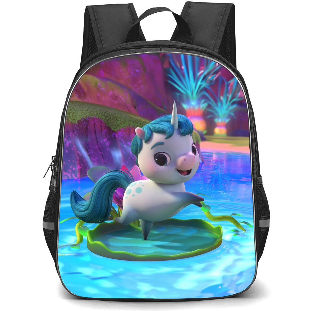 Not Quite Narwhal Kelp Backpack StudentPack - Kelp Dancing On River Poster