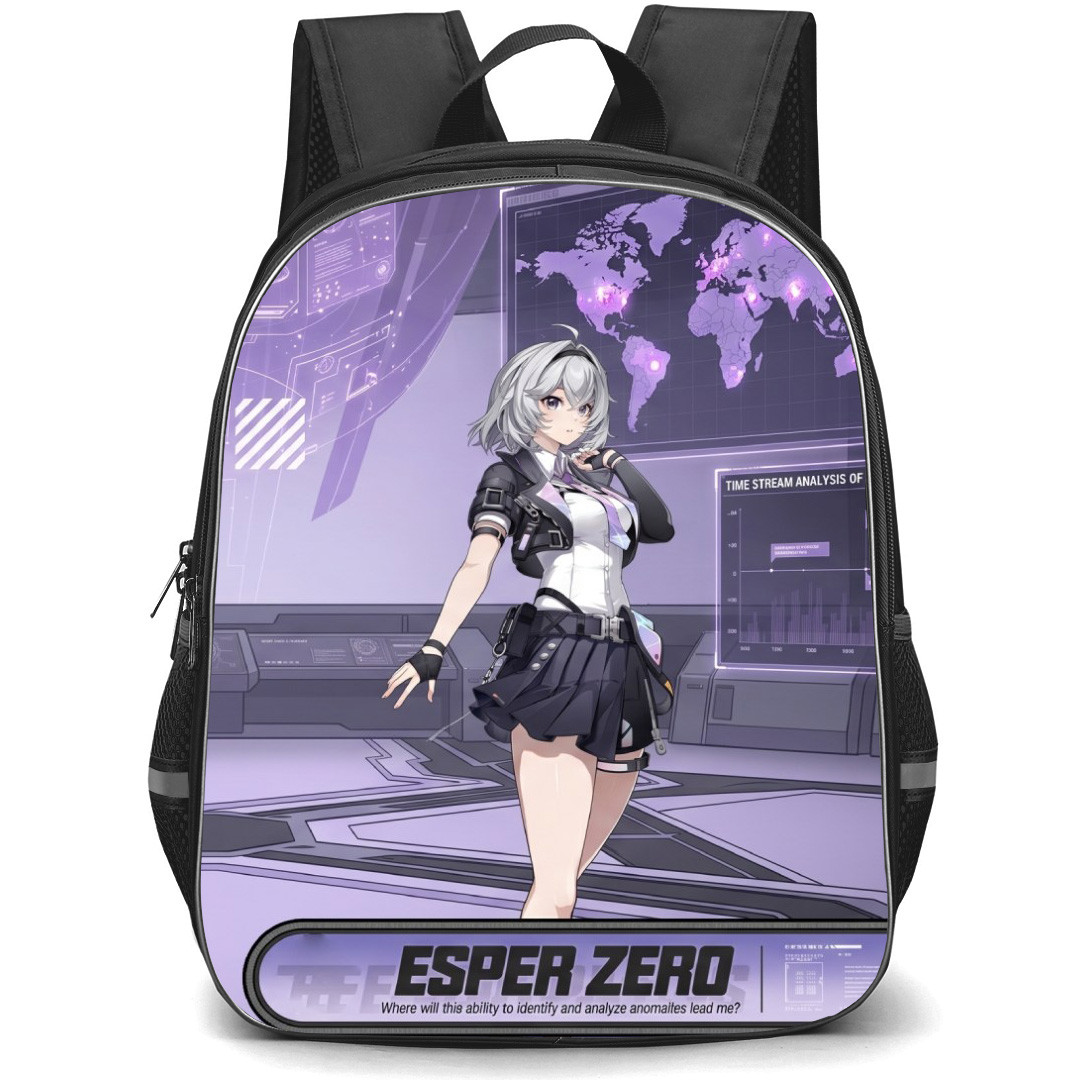 Neverness To Everness Esper Zero Female Backpack School Bag StudentPack - Esper Zero Female Series Portrait Poster