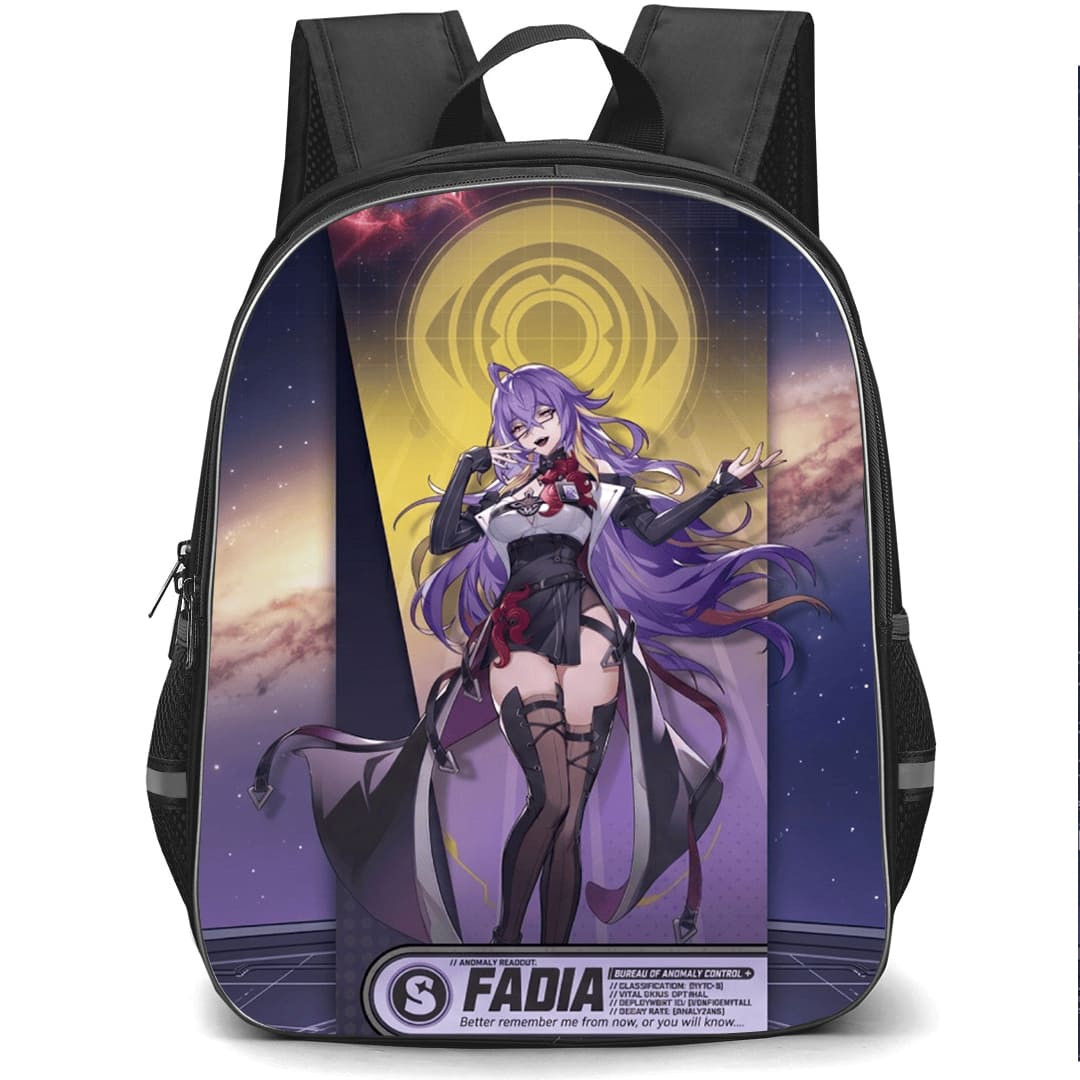 Neverness To Everness Fadia Backpack School Bag StudentPack - Fadia Series Portrait Poster
