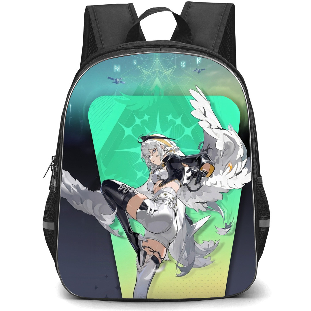 Neverness To Everness Hathor Backpack School Bag StudentPack - Hathor Fighting Stance Portrait