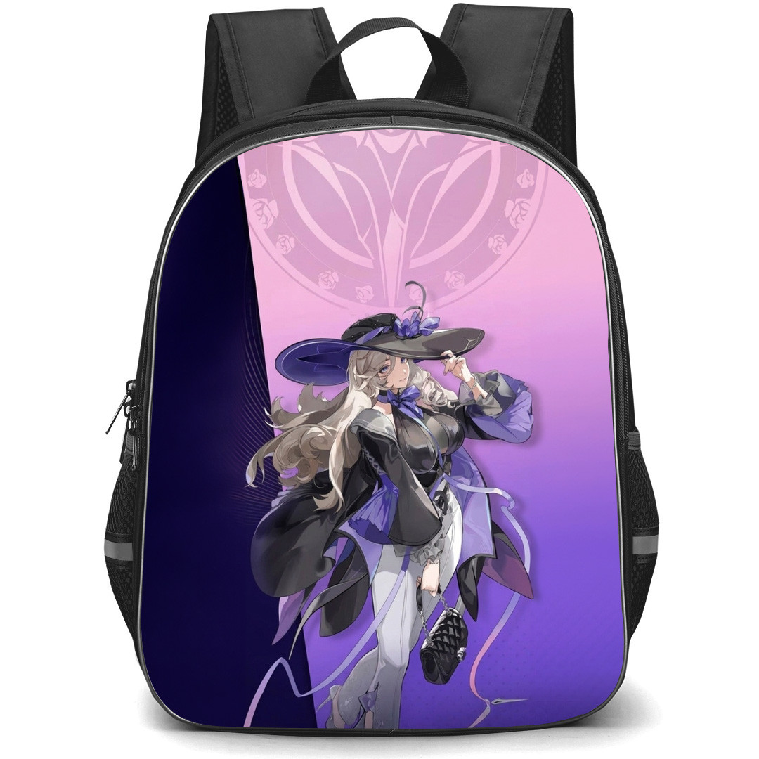 Neverness To Everness Jiuyuan Backpack School Bag StudentPack - Jiuyuan Signature Pose Portrait Poster