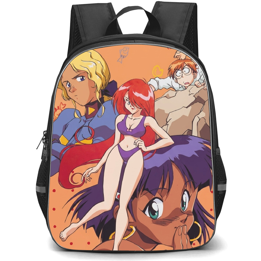 Nadia The Secret of Blue Water Backpack School Bag StudentPack - Nadia The Secret of Blue Water Characters Bikini Portrait Poster