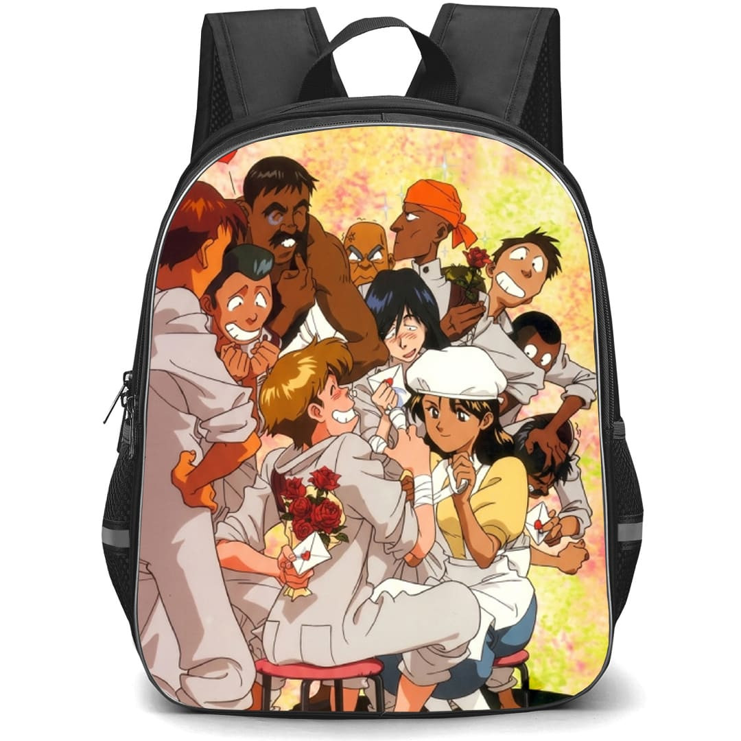 Nadia The Secret of Blue Water Backpack School Bag StudentPack - Nadia The Secret of Blue Water Characters Smiling Happy Poster