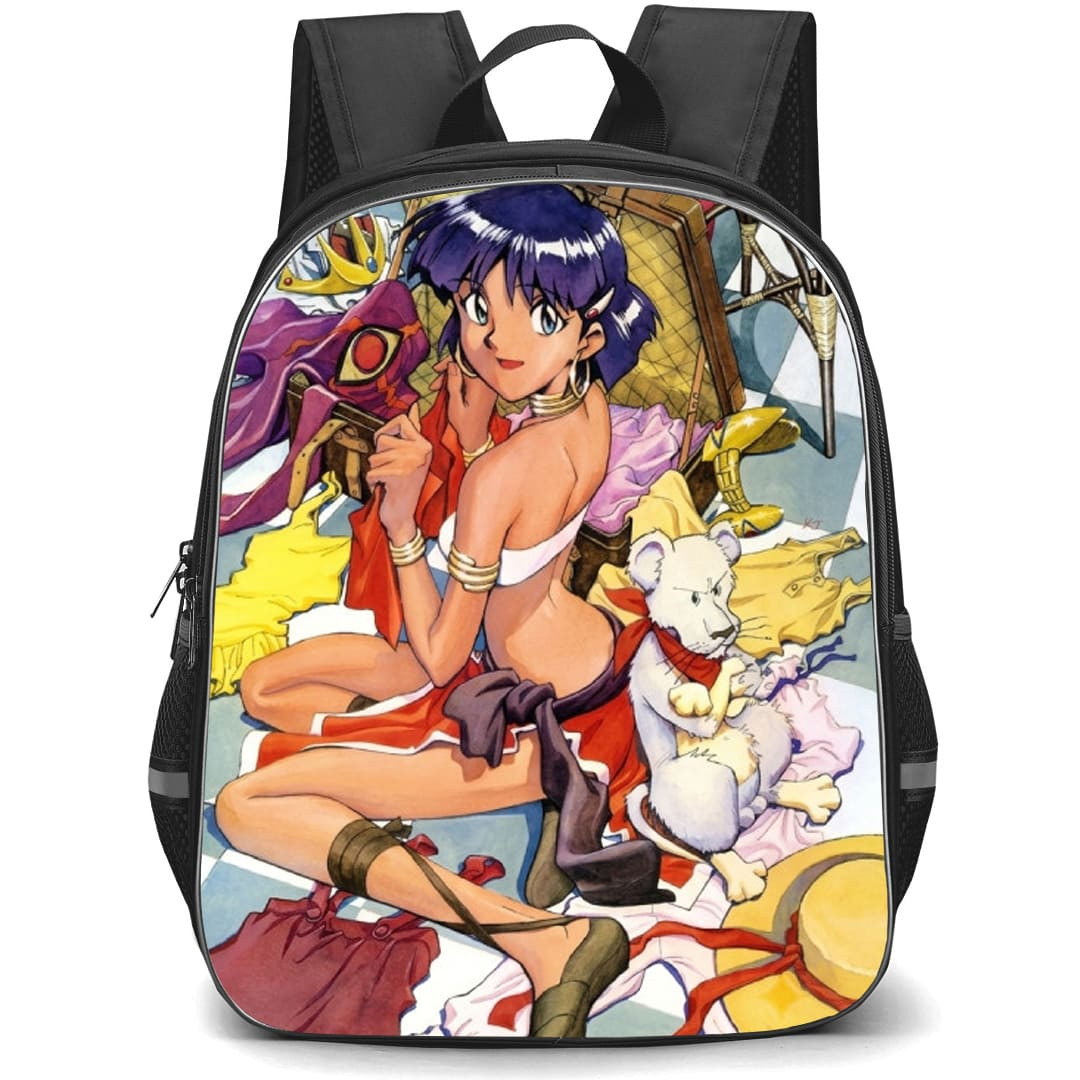 Nadia The Secret of Blue Water Nadia La Arwall Backpack School Bag StudentPack - Nadia La Arwall Clothes Scattered Portrait