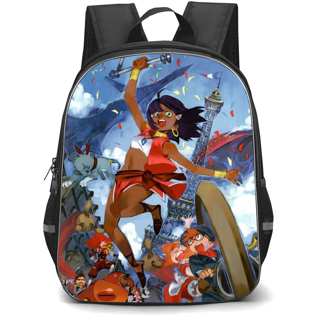 Nadia The Secret of Blue Water Nadia La Arwall Backpack School Bag StudentPack - Nadia La Arwall Running Away Portrait Poster