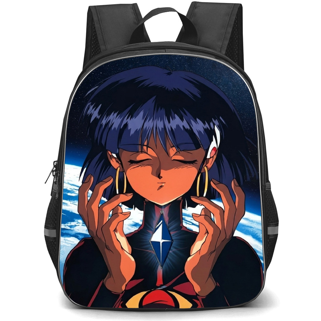 Nadia The Secret of Blue Water Nadia La Arwall Backpack School Bag StudentPack - Nadia La Arwall Water Pendant Space Portrait