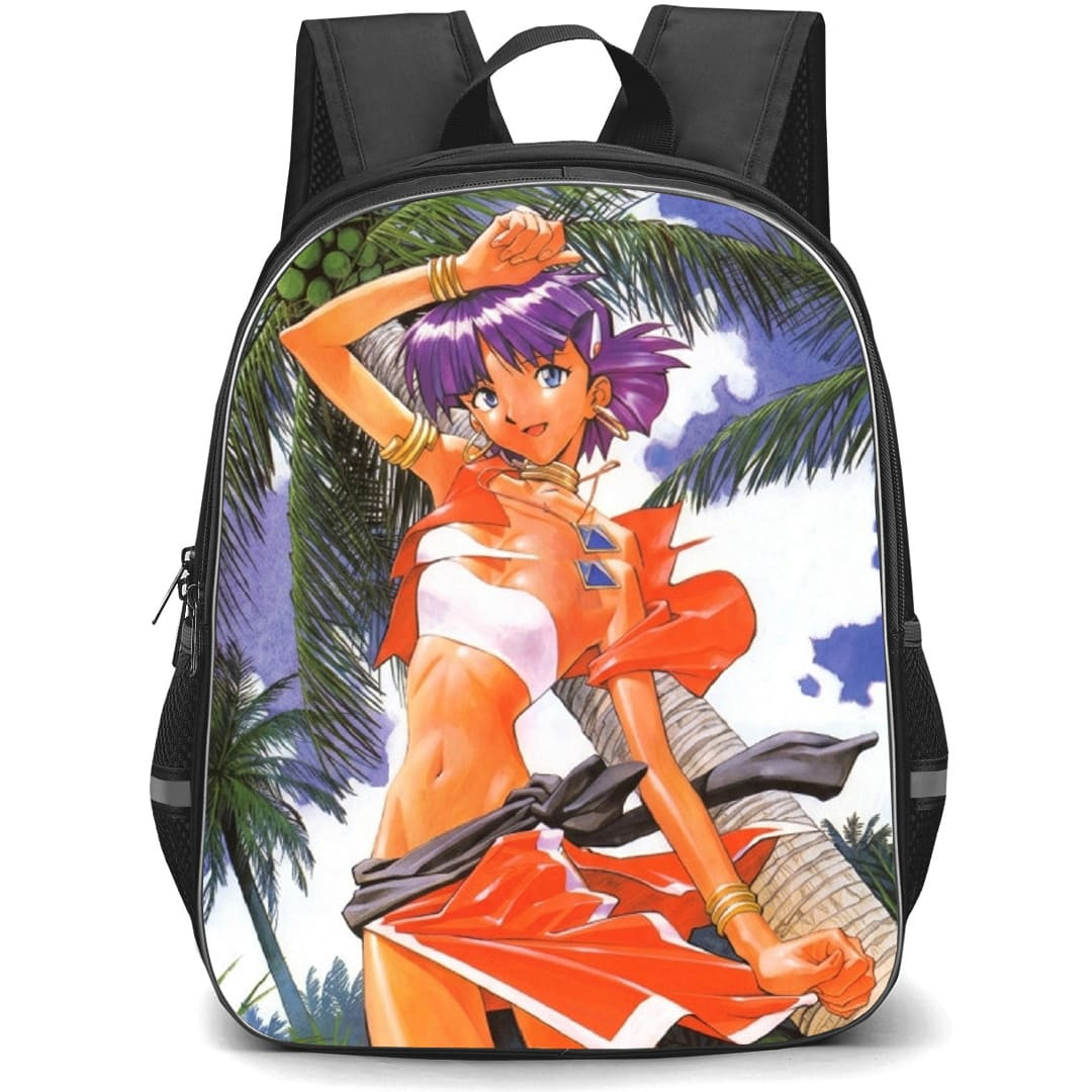 Nadia The Secret of Blue Water Nadia La Arwall Backpack School Bag StudentPack - Nadia La Arwall Windy Portrait