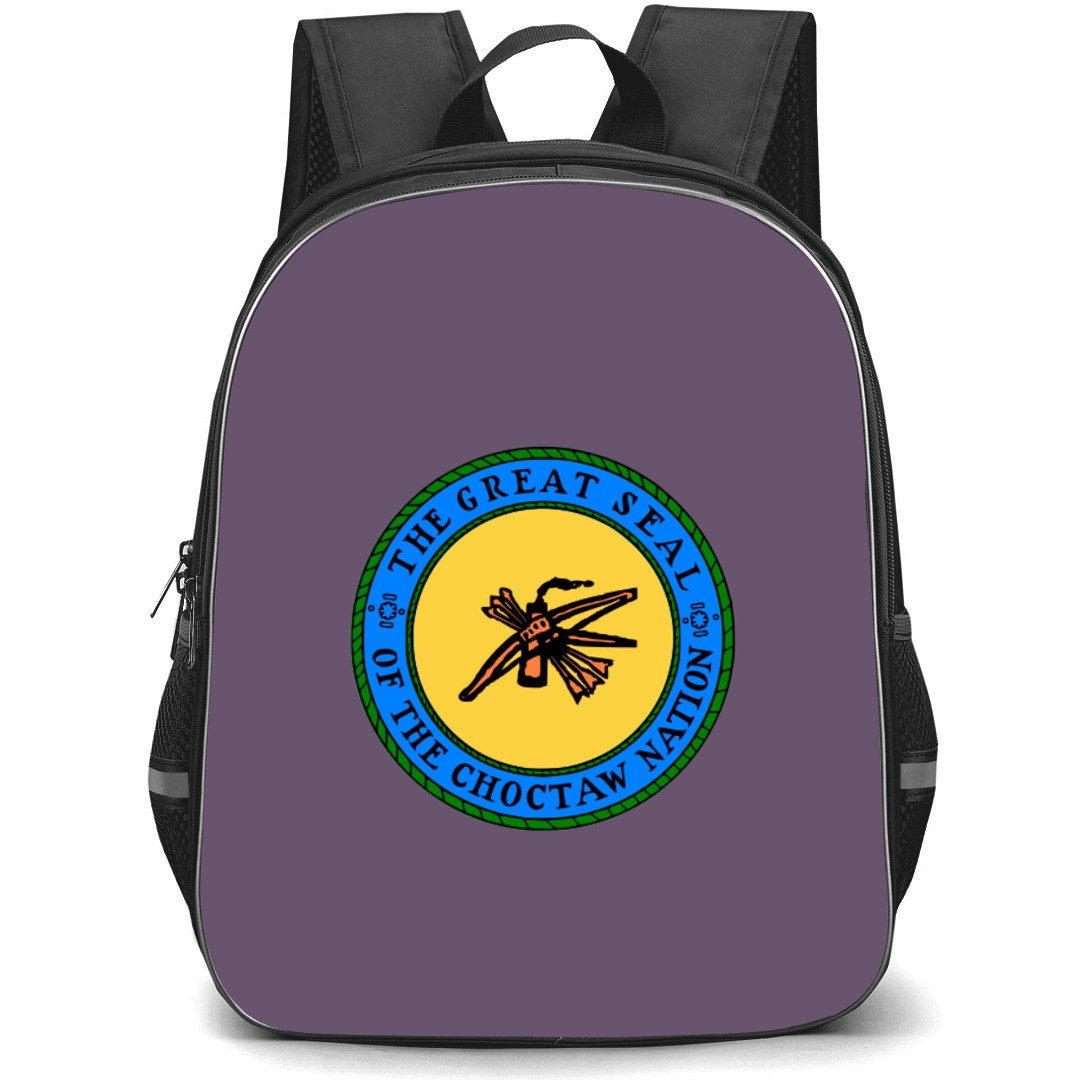 Native American Backpack School Bag StudentPack - Native American Choctaw Nation Flag