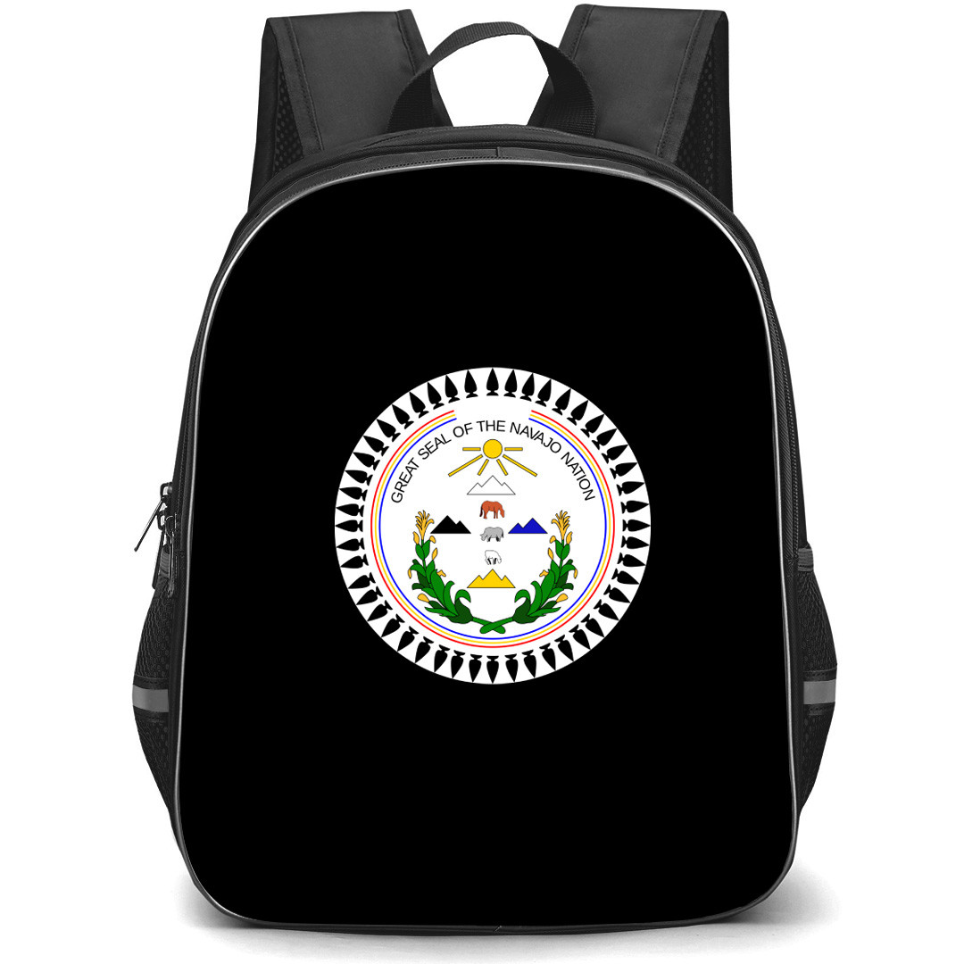 Native American Backpack School Bag StudentPack - Native American Navajo Nation Seal Sticker