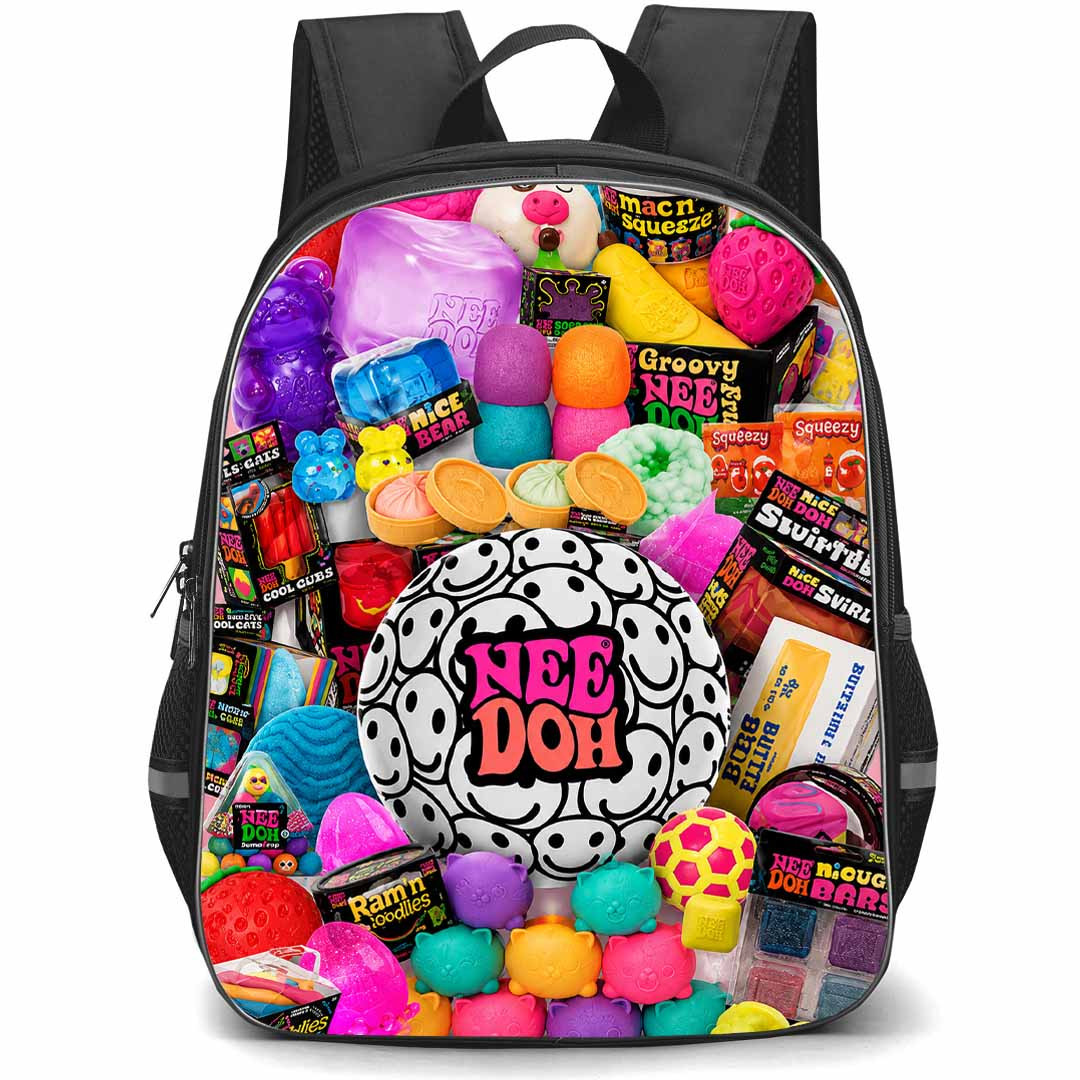 NeeDoh Backpack School Bag StudentPack - NeeDoh Fun Squishy Aesthetic Poster