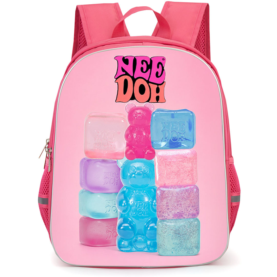 NeeDoh Backpack School Bag StudentPack - NeeDoh Pastel Jelly Stack Poster