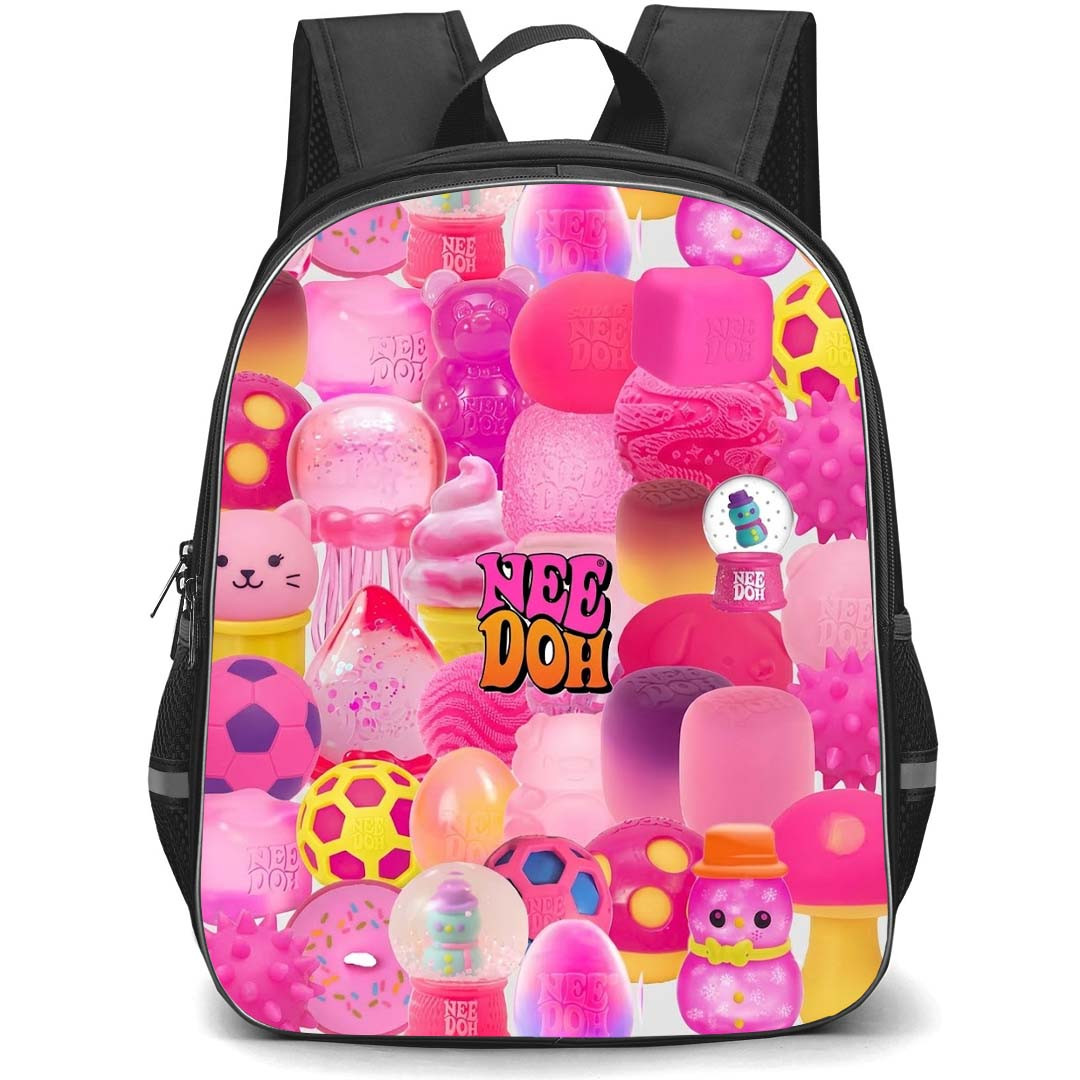 NeeDoh Backpack School Bag StudentPack - NeeDoh Playful Sensory Toy Pattern Poster