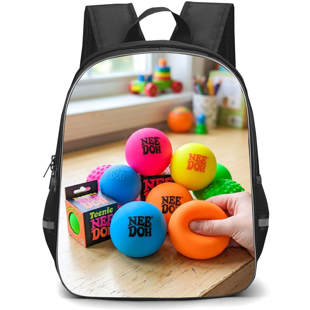 NeeDoh Backpack School Bag StudentPack - NeeDoh Soft Squishy Toy Collection Poster