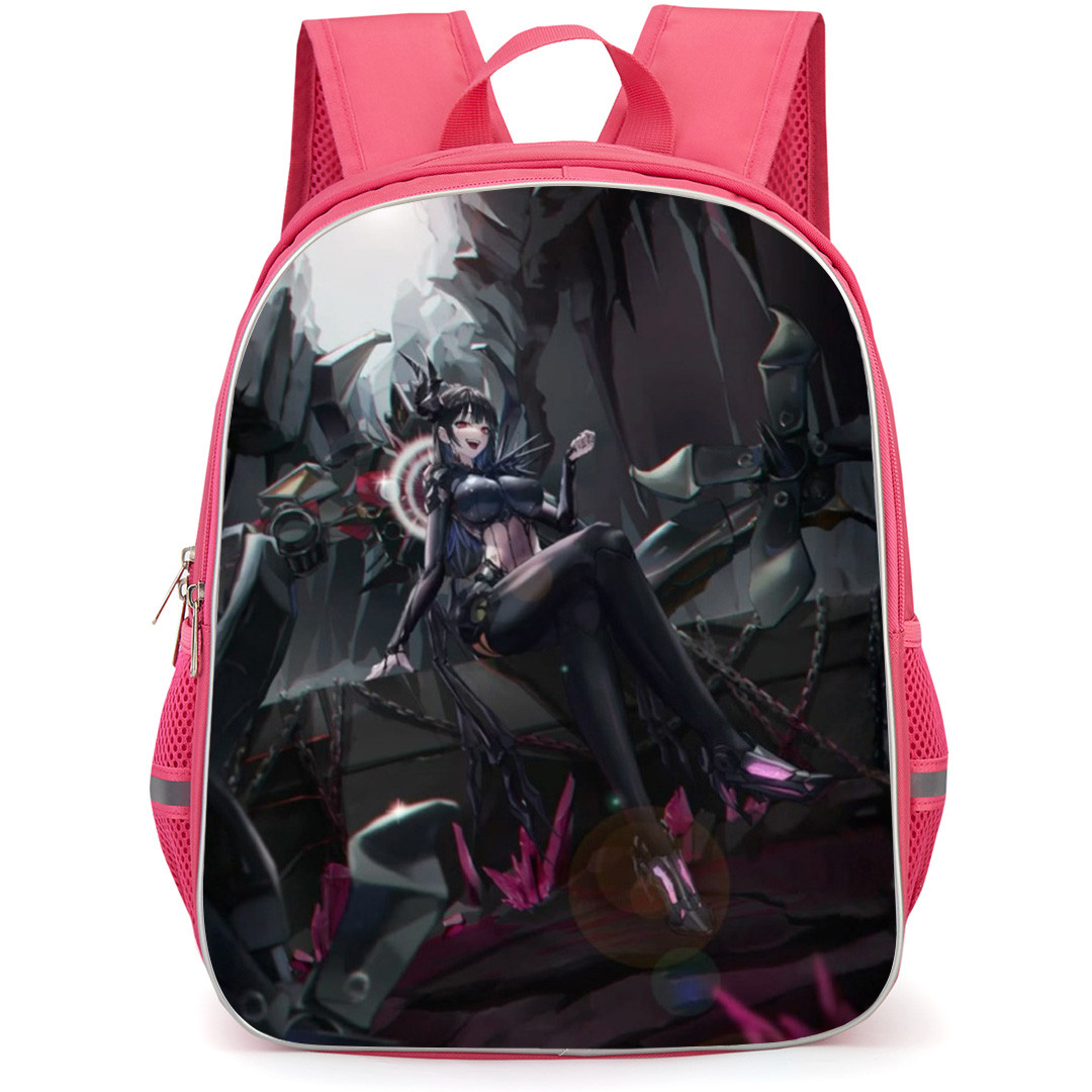 Goddess of Victory Nikke Behemoth Backpack School Bag StudentPack - Behemoth Sitting Smile Cave Portrait Poster