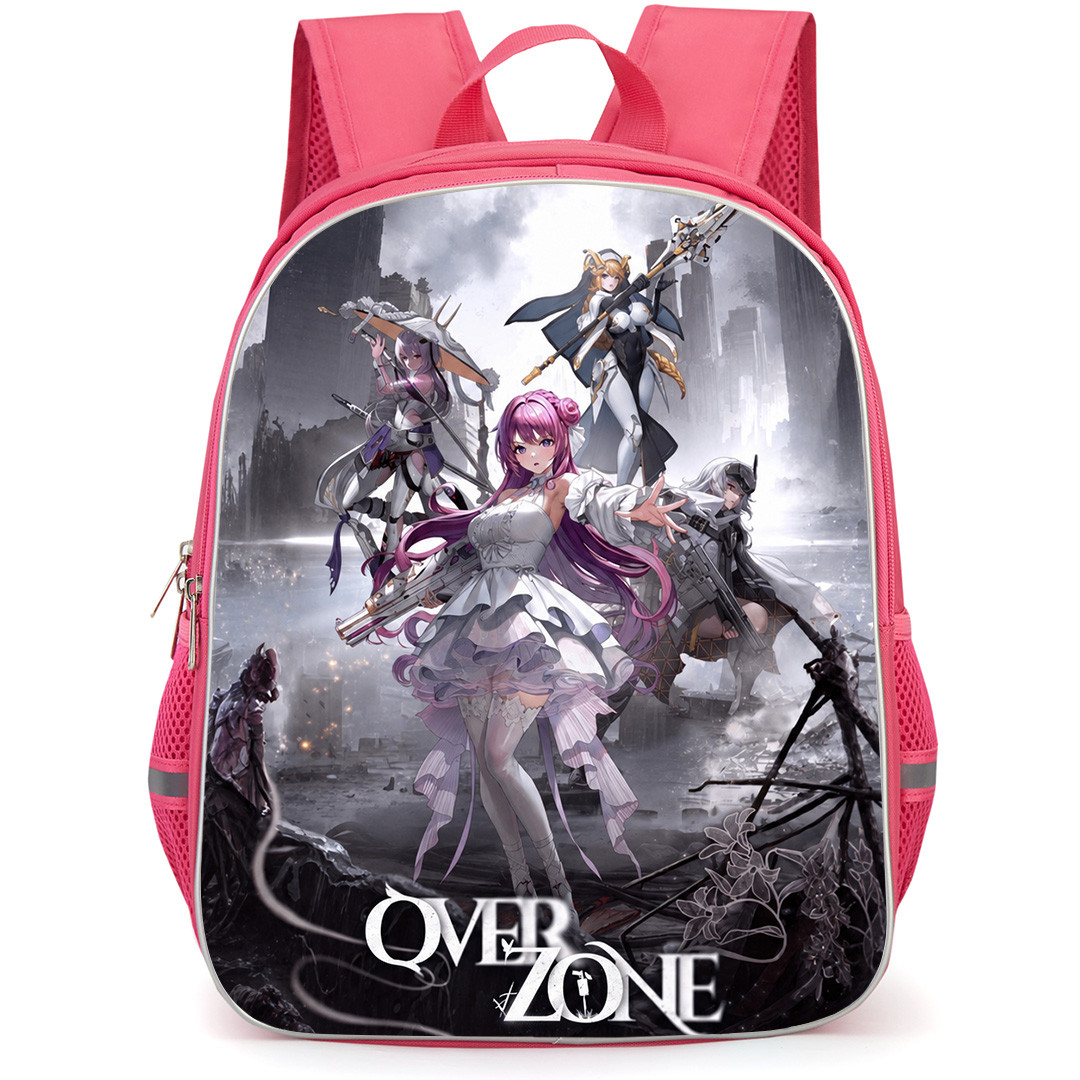 Goddess of Victory Nikke Backpack School Bag StudentPack - Characters Over Zone Poster