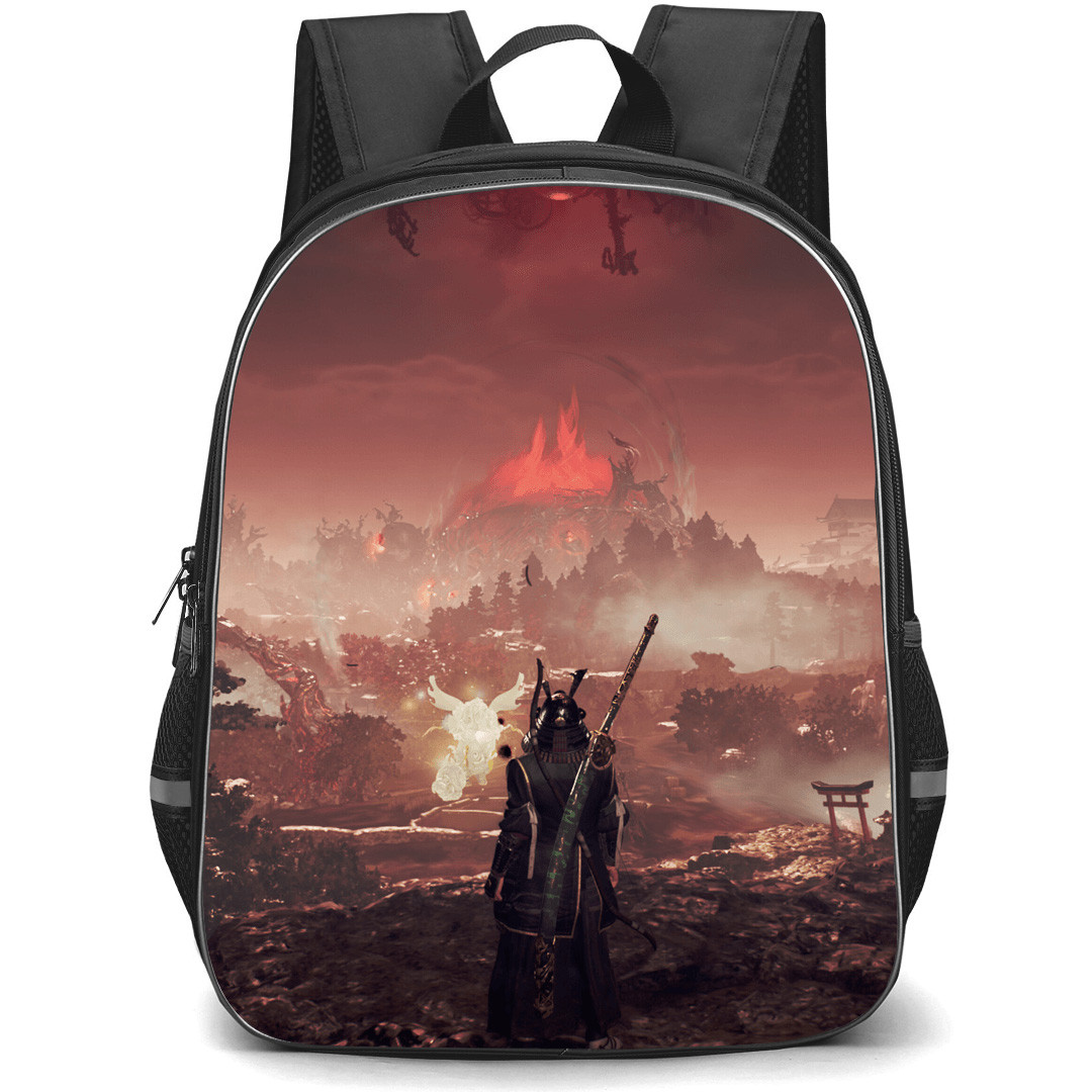 Nioh 3 Tokugawa Takechiyo Backpack School Bag StudentPack - Tokugawa Takechiyo Final Vigil