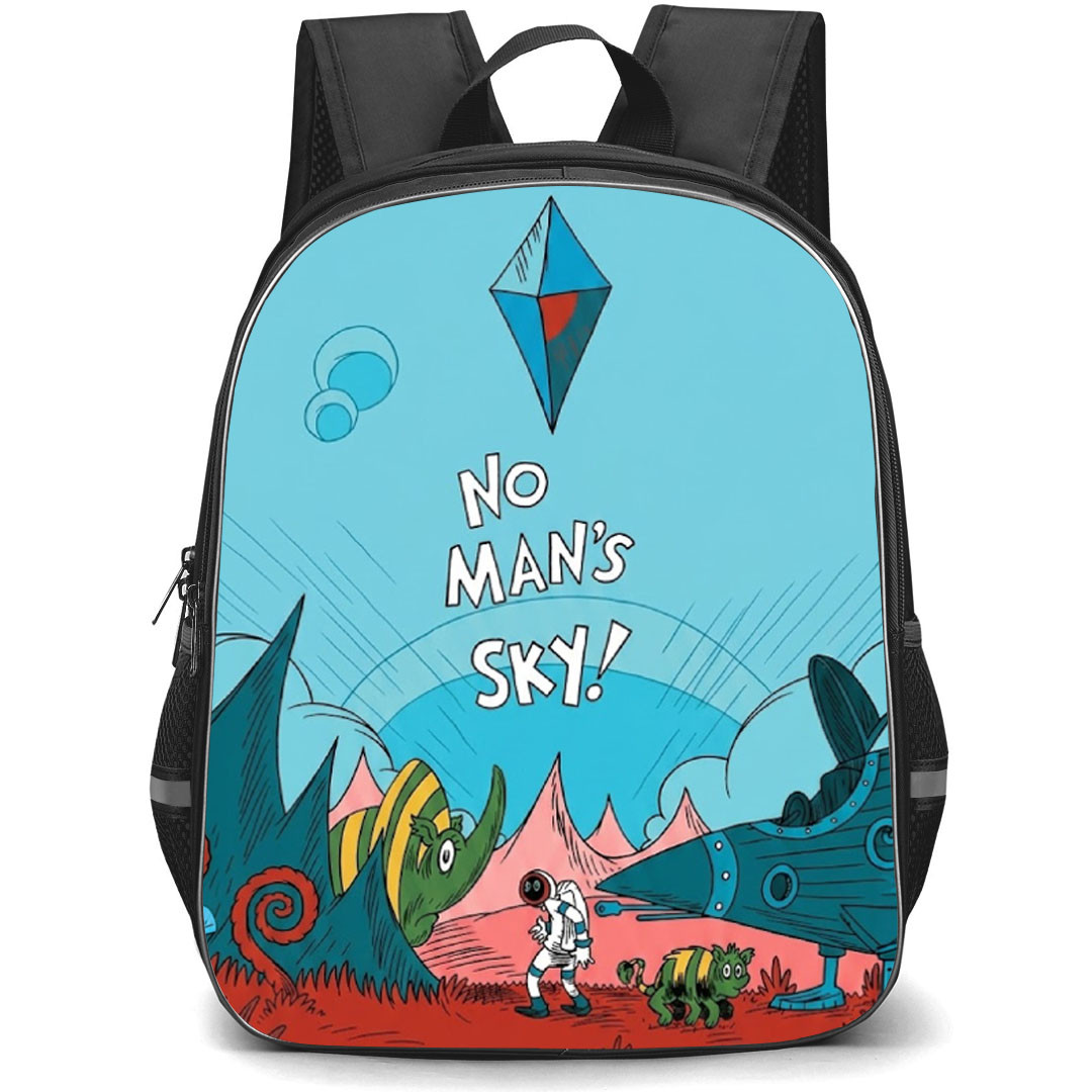 No Man's Sky Backpack School Bag StudentPack - No Man's Sky Comic Game Poster