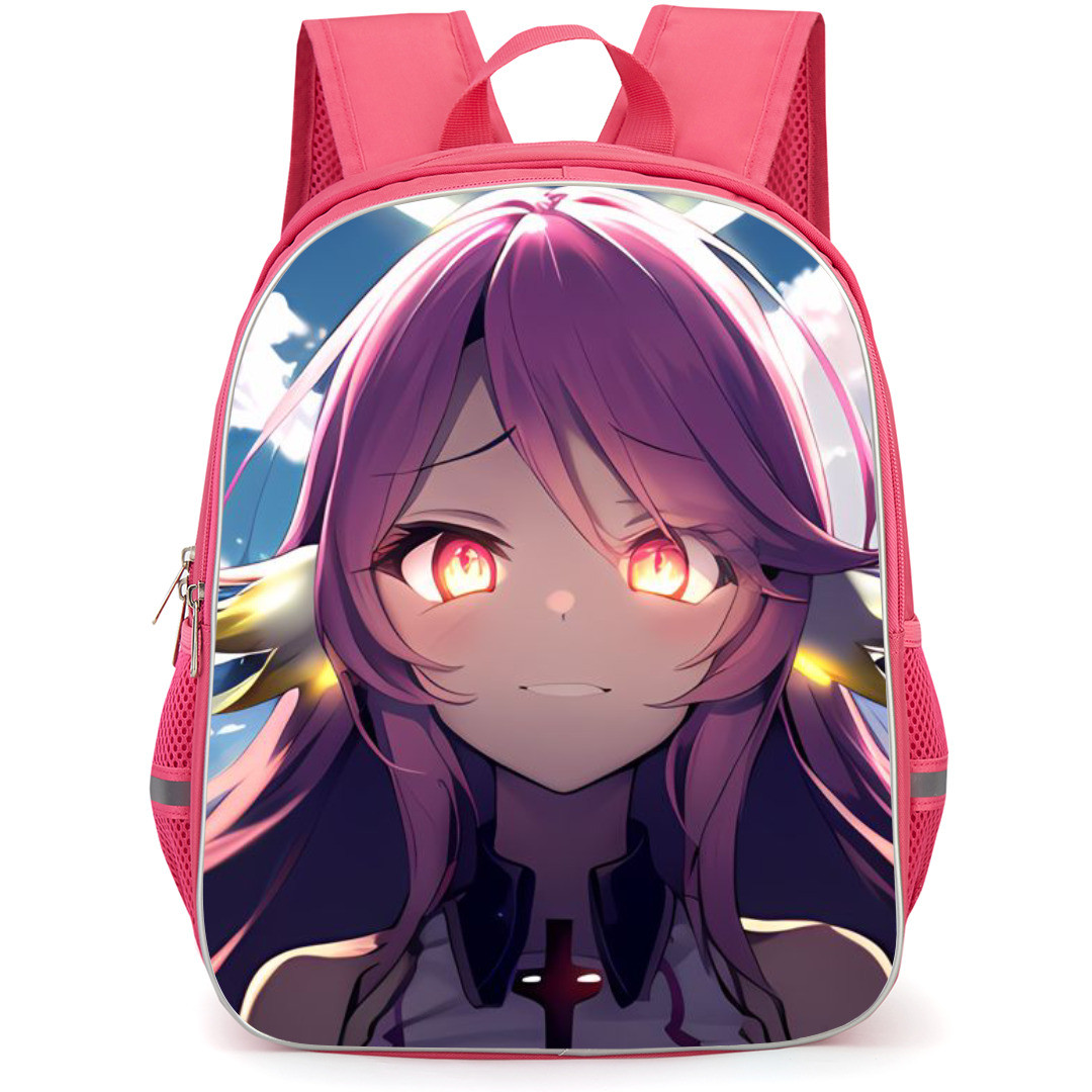 No Game No Life Jibril Backpack StudentPack - Jibril Portrait Anime Art Poster