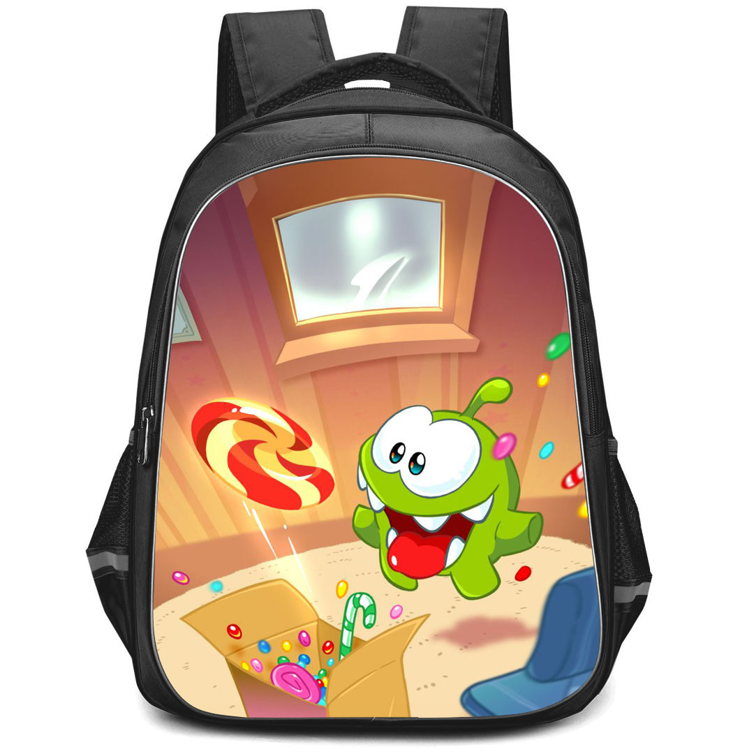 Om Nom Stories Backpack StudentPack - Om Nom Stories Candy Jump From The Box
